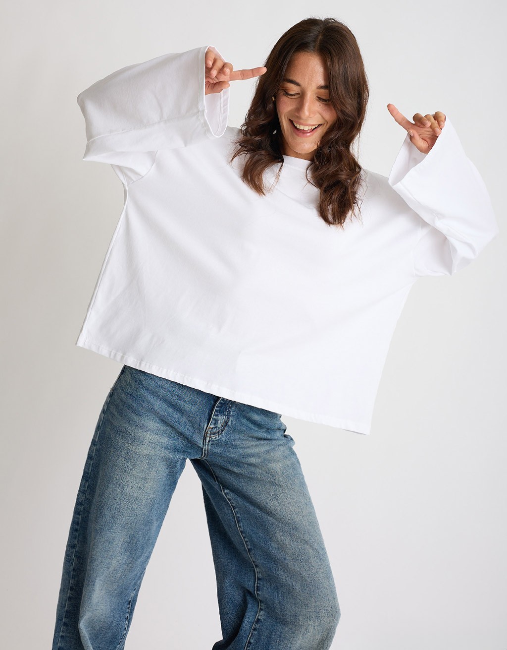 Maglietta Longsleeve Cotone Over