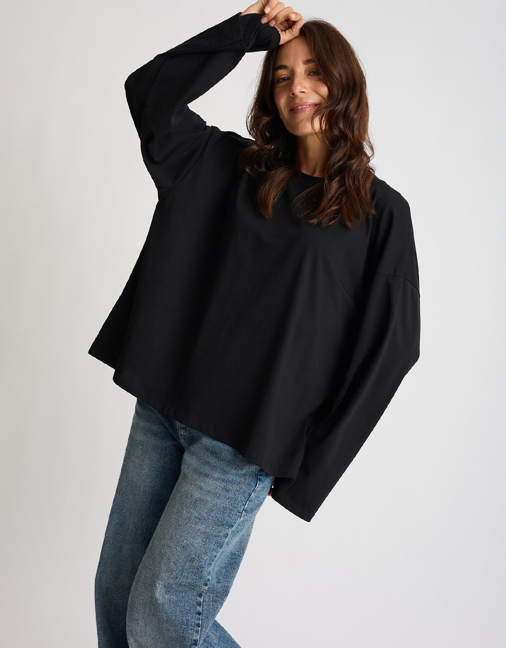 Maglietta Longsleeve Cotone Over