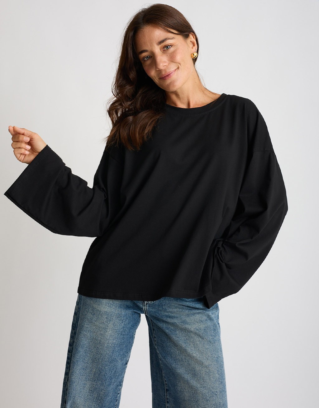 Maglietta Longsleeve Cotone Over