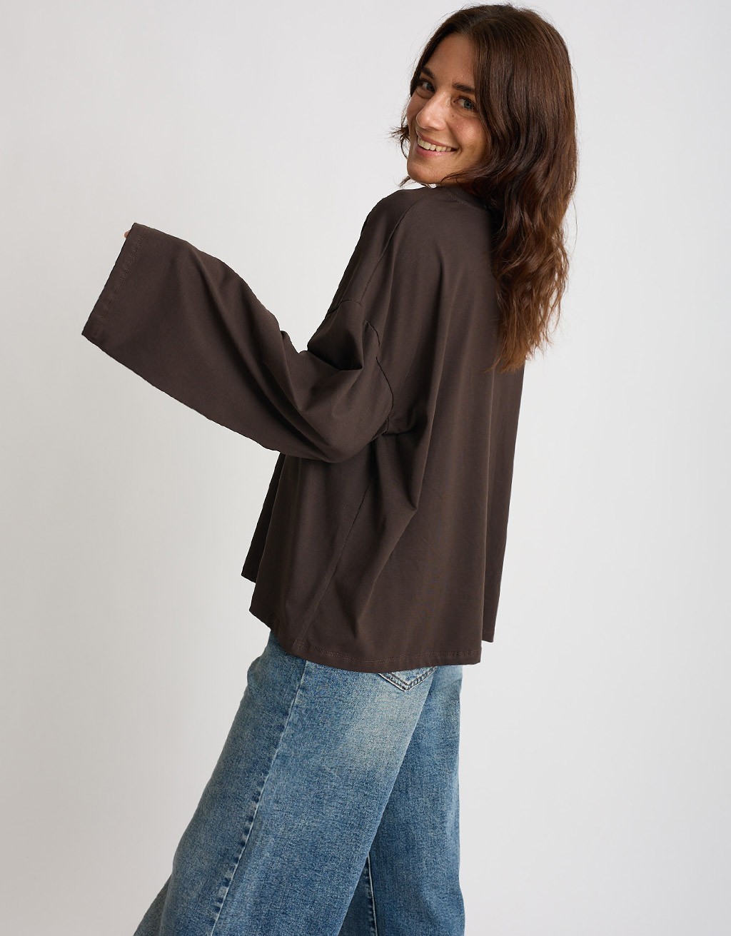 Maglietta Longsleeve Cotone Over