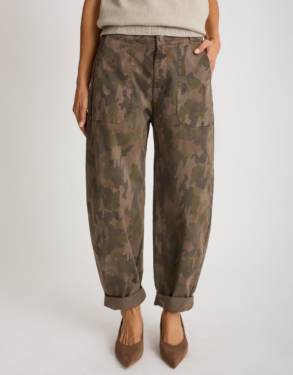 Pantalone Balloon Camouflage