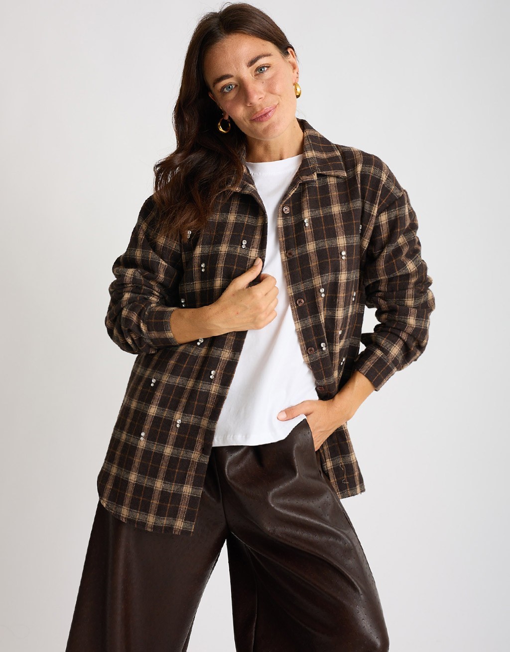 Camicia Panno Quadro Castoni