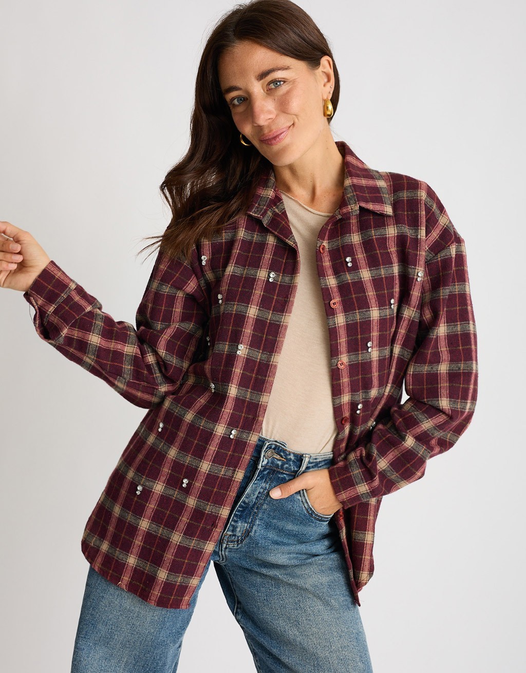 Camicia Panno Quadro Castoni