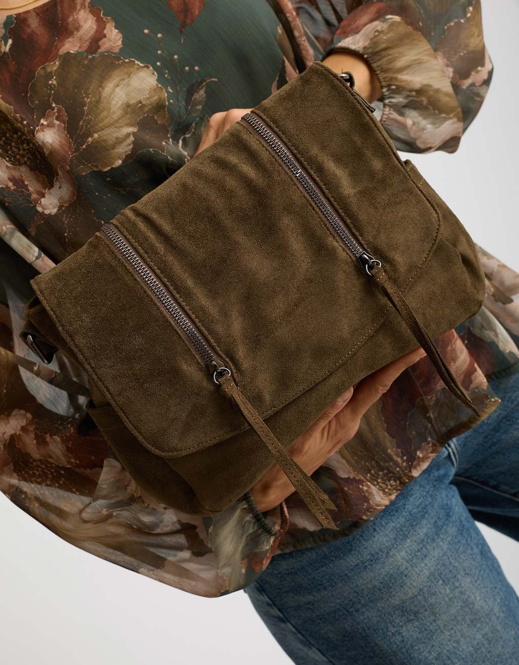 Borsa Crossbody Cerniere
