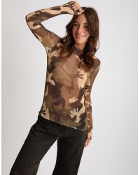 Maglia Cashmere Ultralight Mimetica