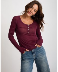 Maglia Serafino Ultralight Cashmere Con Pizzo