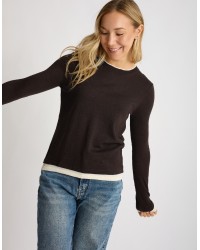 Maglioncino Cashmere Bicolore