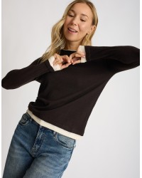 Maglioncino Cashmere Bicolore