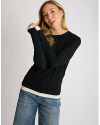 Maglioncino Cashmere Bicolore