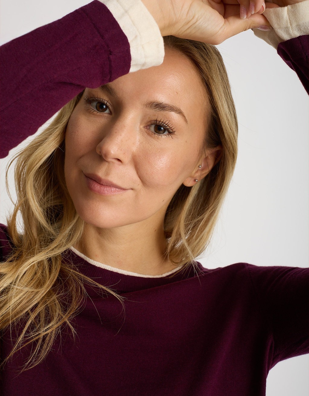 Maglioncino Cashmere Bicolore