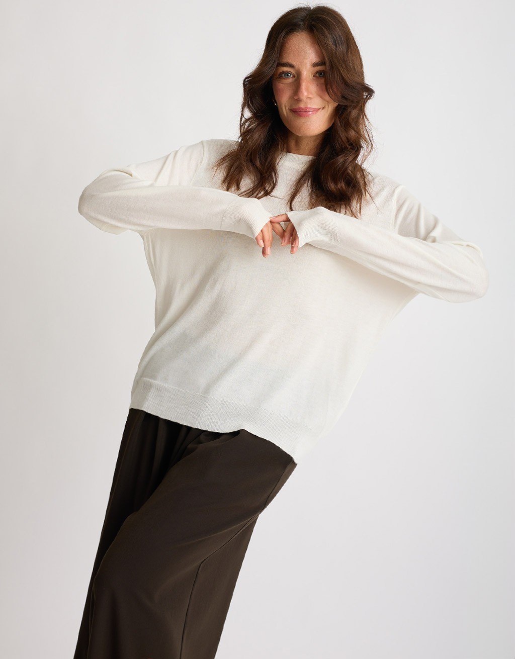 Maglioncino Cashmere Girocollo