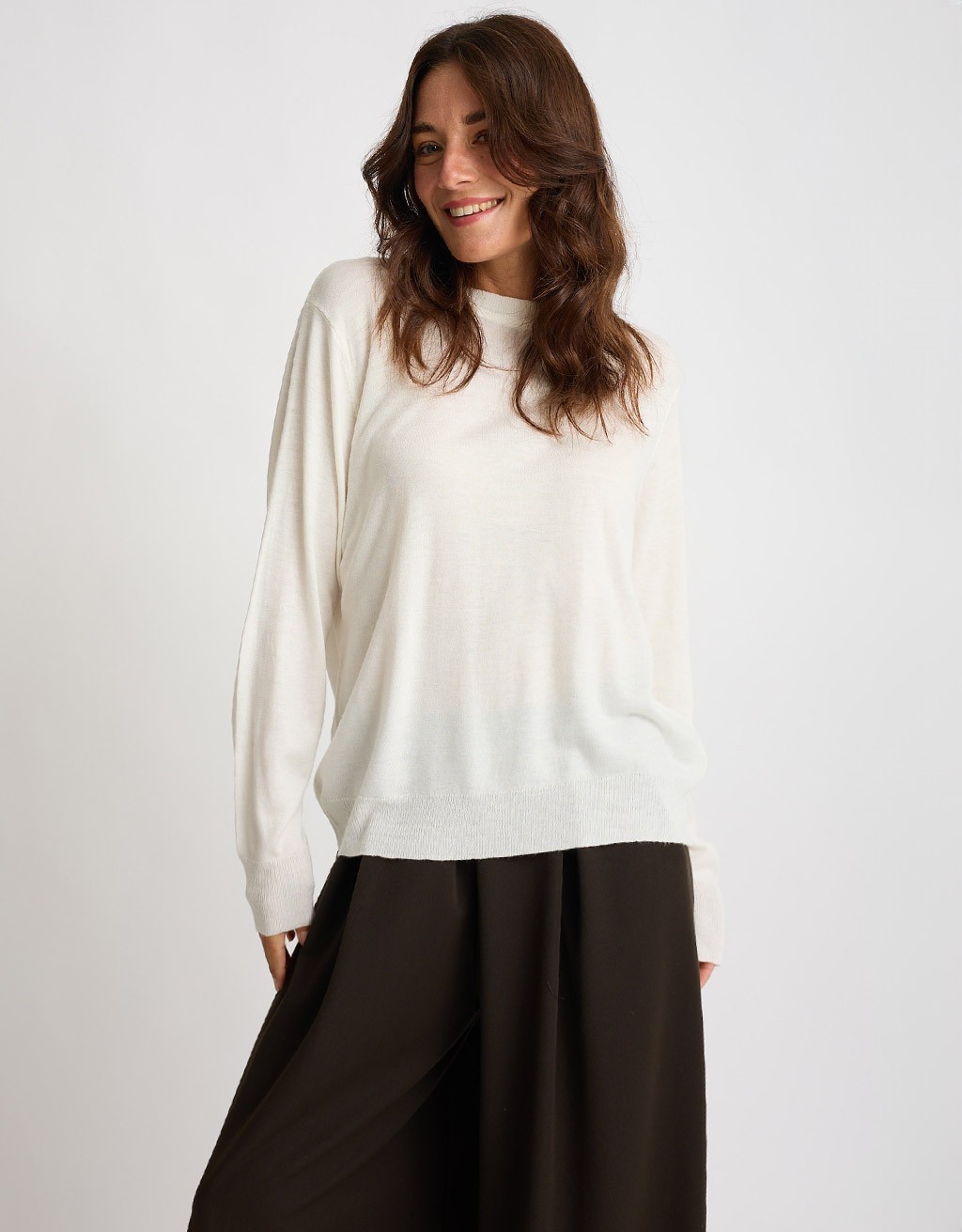 Maglioncino Cashmere Girocollo
