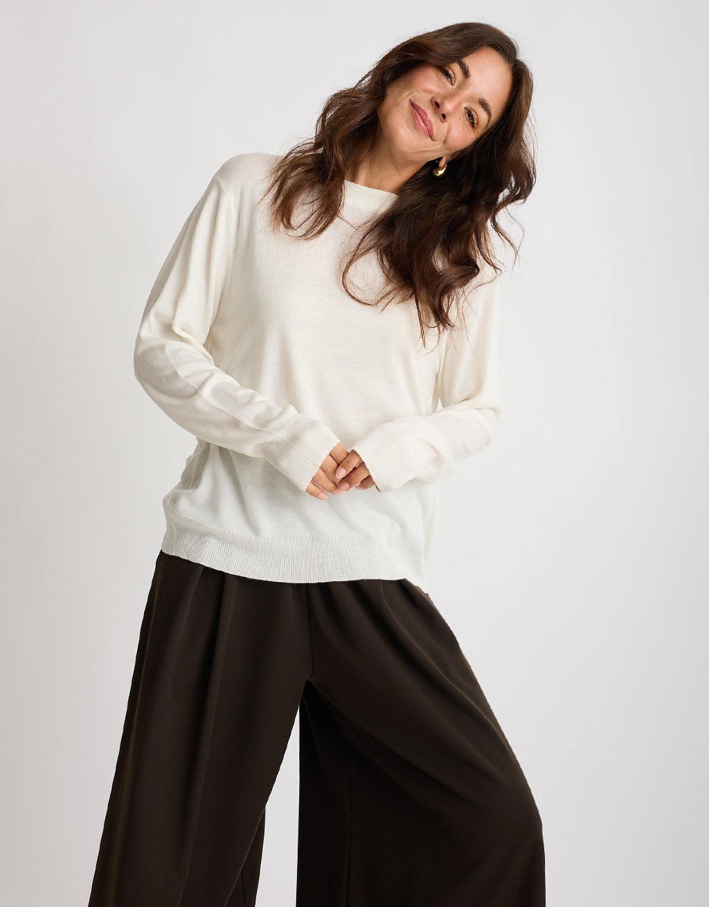 Maglioncino Cashmere Girocollo