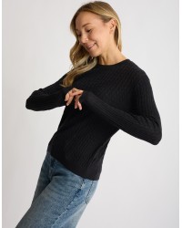 Maglioncino Misto Cashmere Treccine