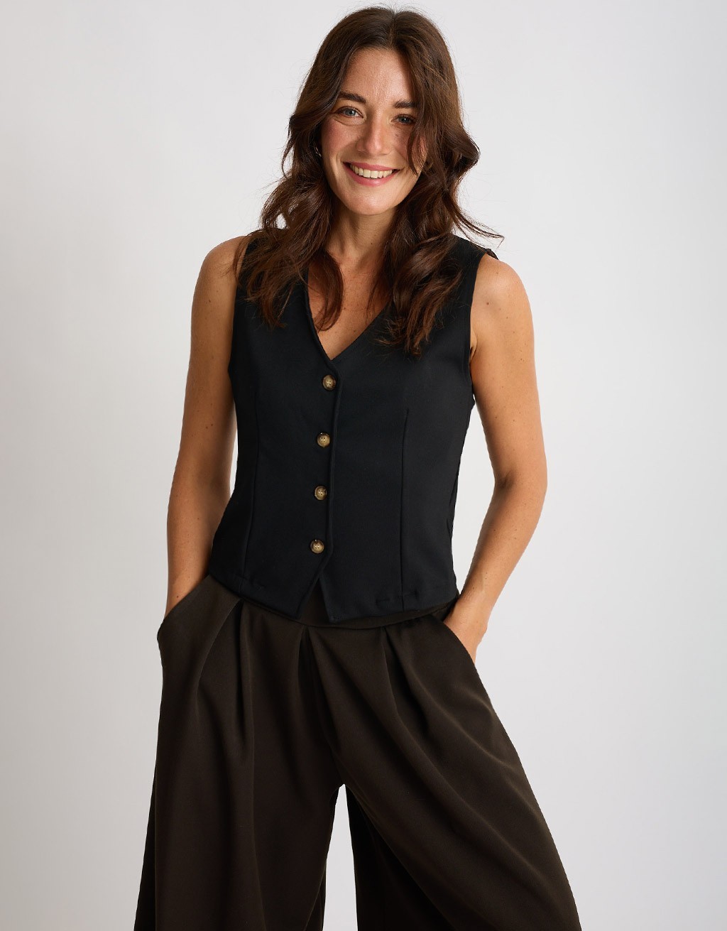 Gilet V Punto Milano