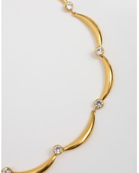 Collana Girocollo Mezzaluna Punto Luce