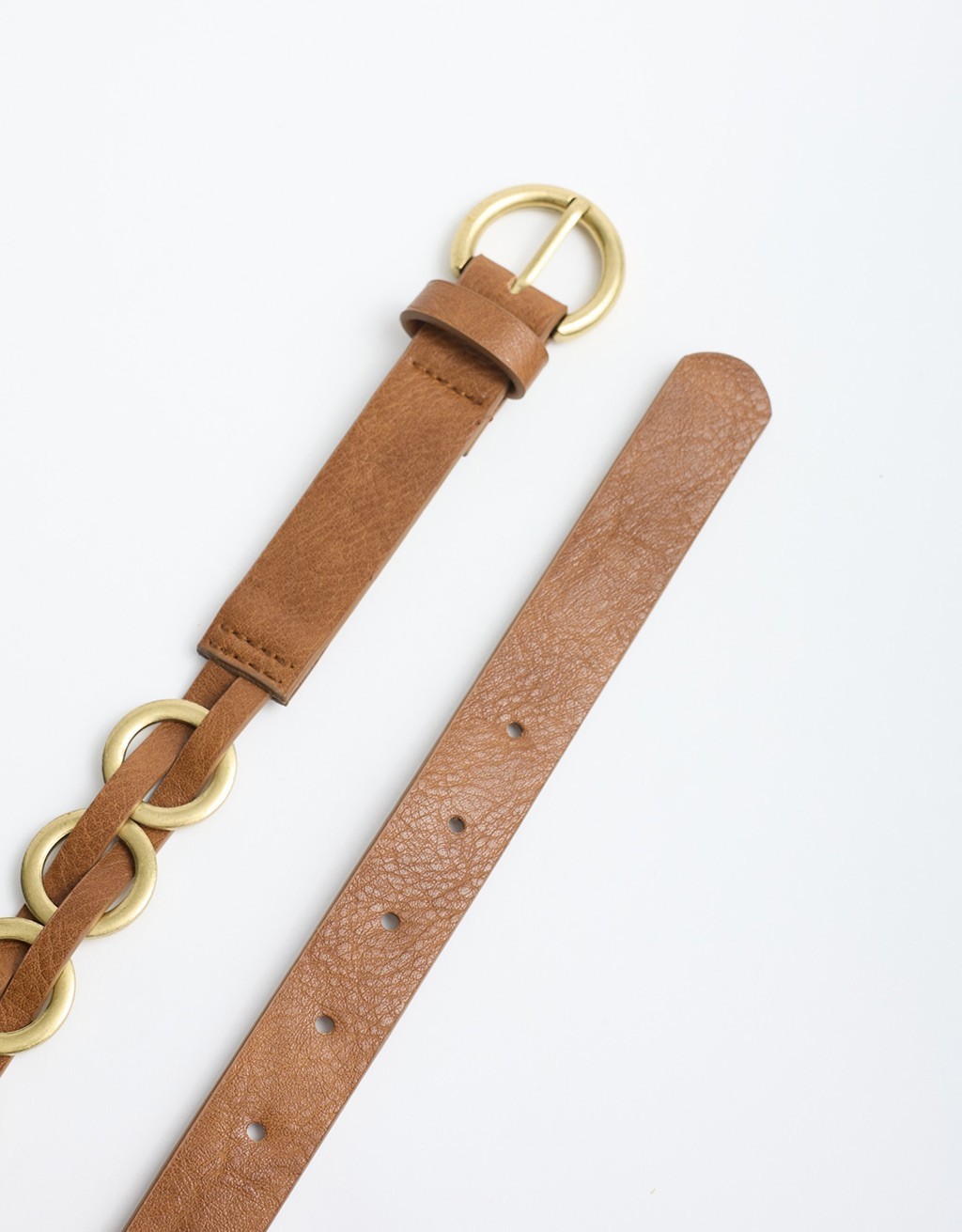 Cintura Anelli Metallici Intrecciata
