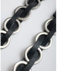 Cintura Anelli Metallici Intrecciata
