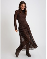 Abito Tulle Floccato