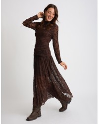 Abito Tulle Floccato
