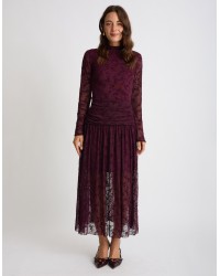 Abito Tulle Floccato