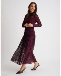 Abito Tulle Floccato