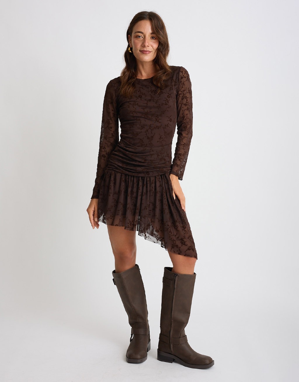 Abitino Tulle Floccato