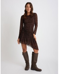 Abitino Tulle Floccato