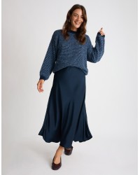 Maglione Righe Misto Lana