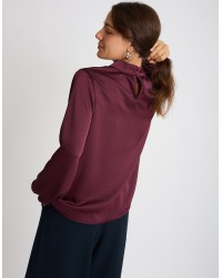 Camicetta Raso Pesante Strass