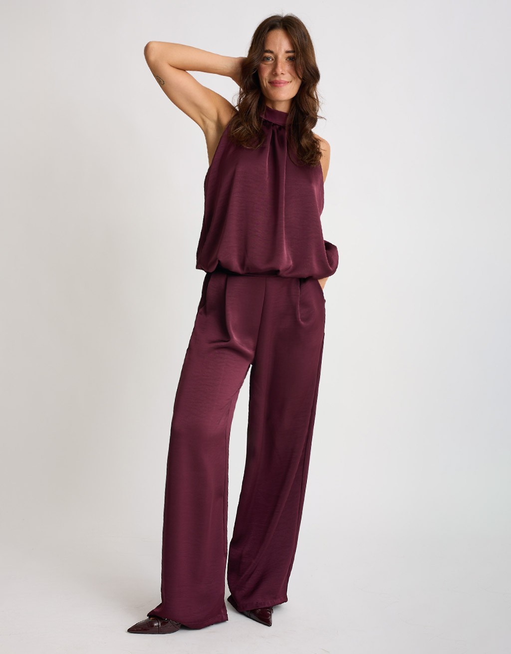 Pantalone Palazzo Raso Pesante