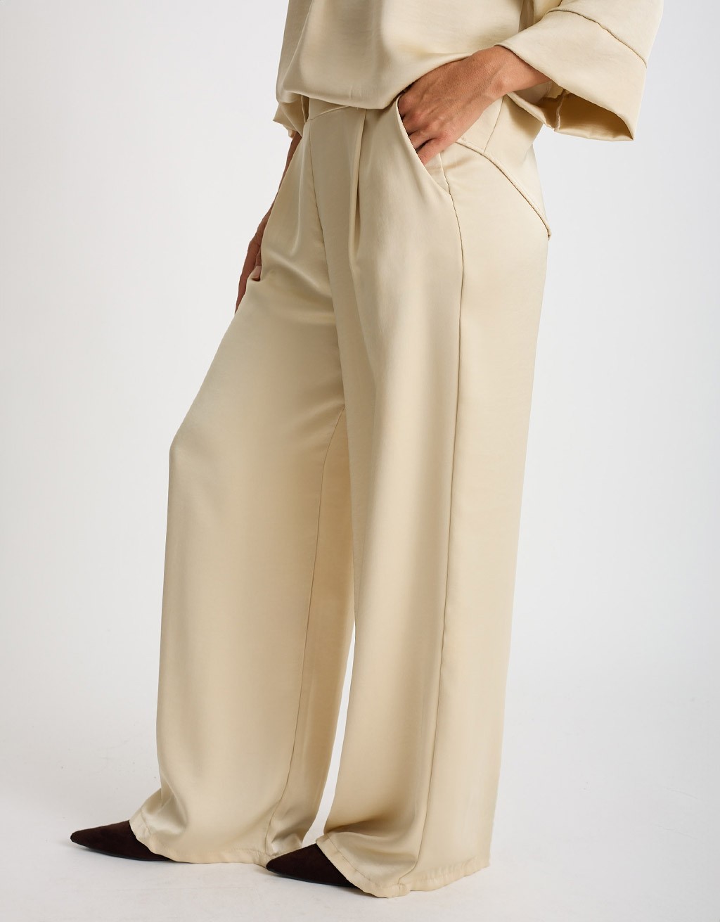 Pantalone Palazzo Raso Pesante