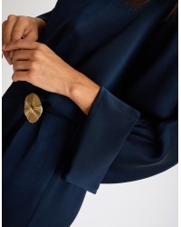Abito Raso Pesante Accessorio