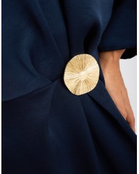 Abito Raso Pesante Accessorio
