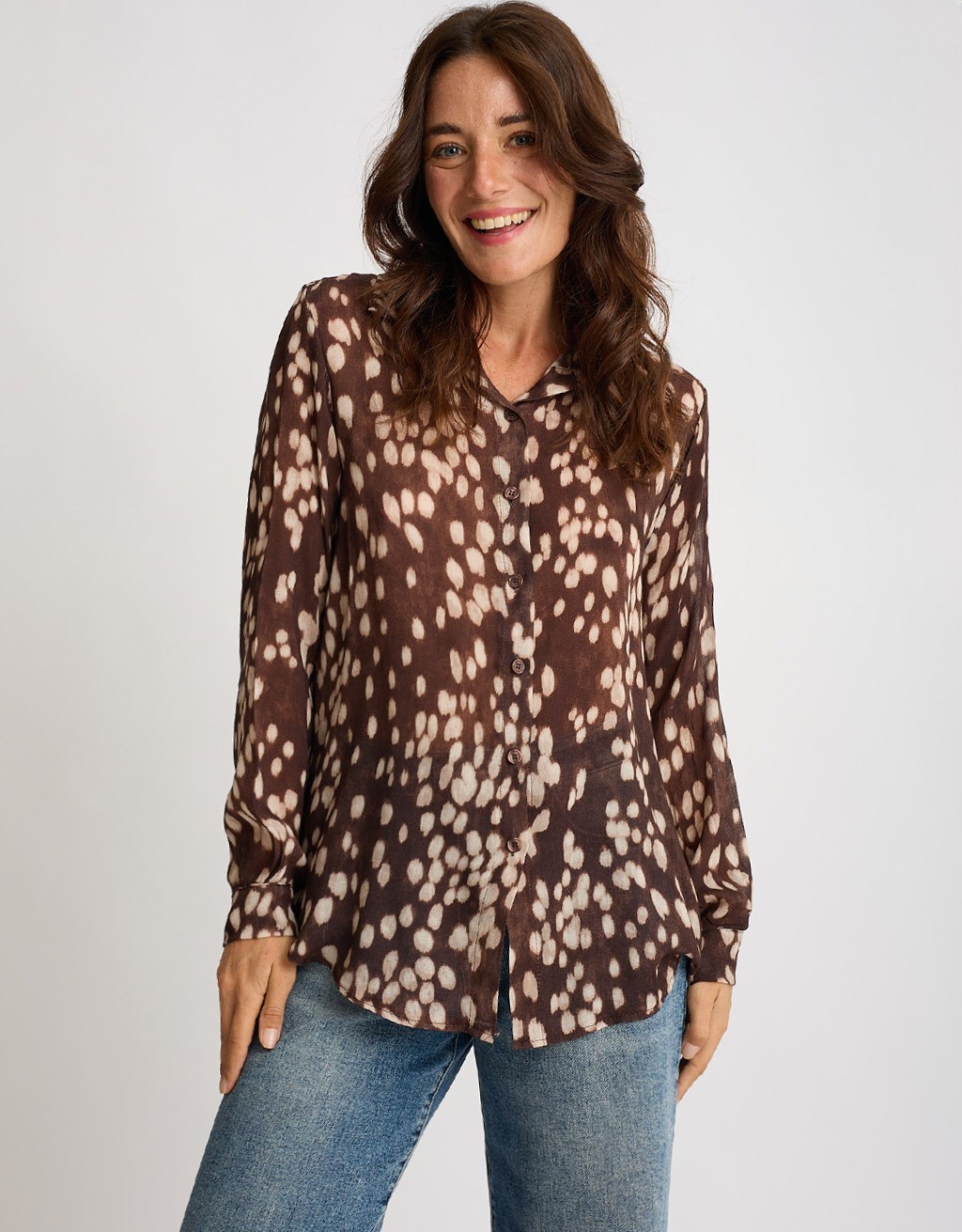 Camicia Lana/Viscosa Bambi