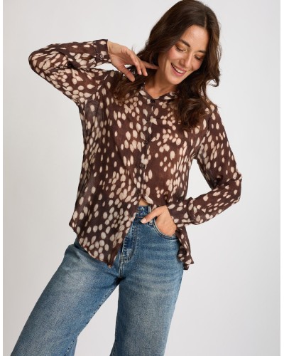 Camicia Lana/Viscosa Bambi