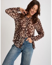 Camicia Lana/Viscosa Bambi