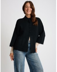 Giacca Maglia Sfrangiata