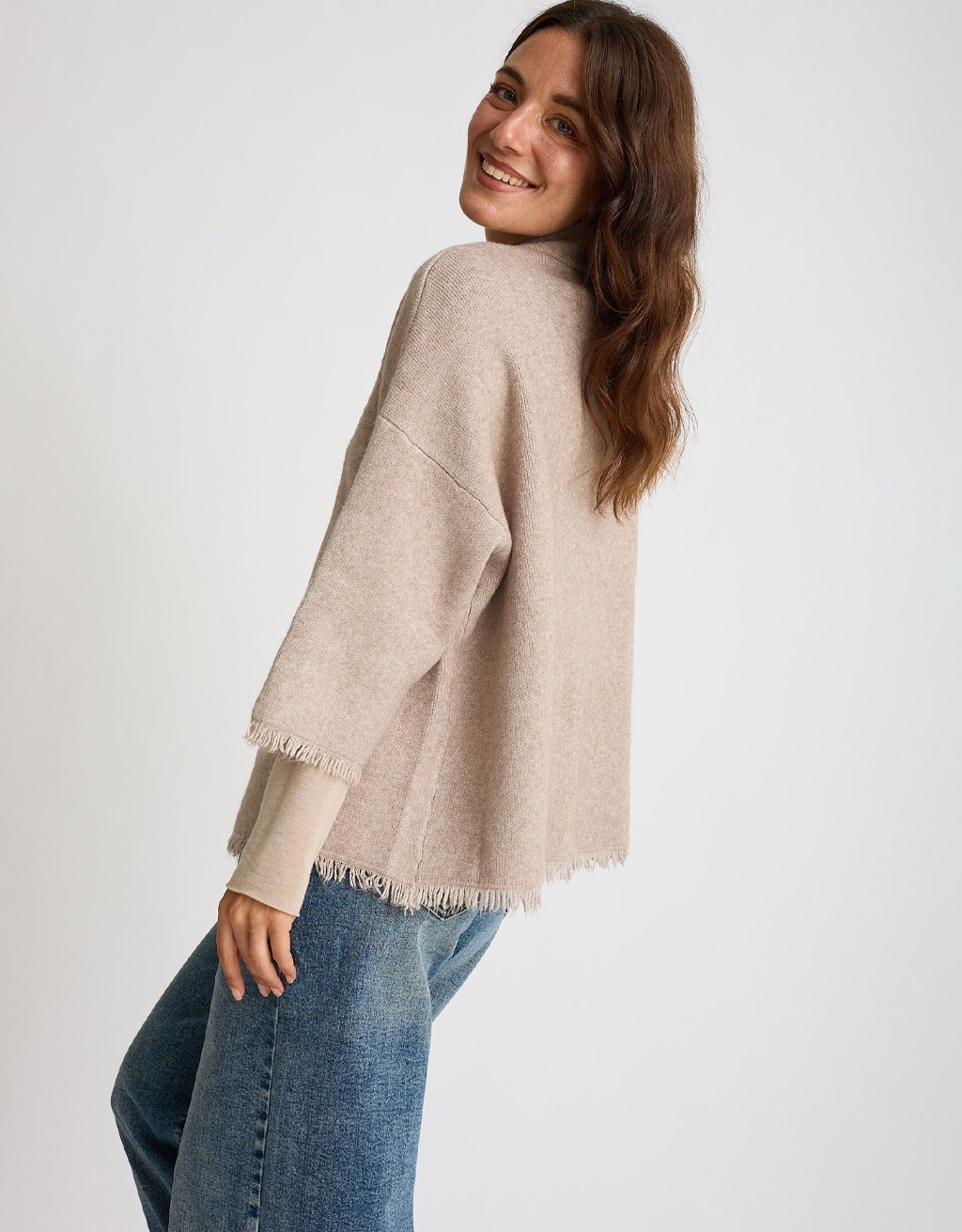 Giacca Maglia Sfrangiata