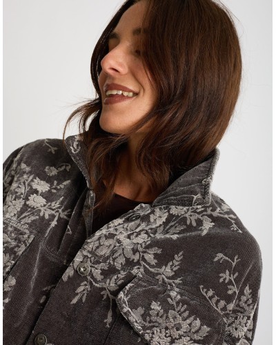 Bomber Jacquard Floreale