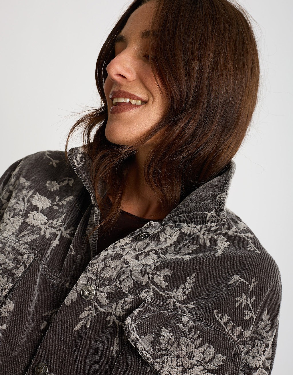 Bomber Jacquard Floreale