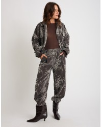 Bomber Jacquard Floreale