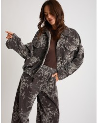 Bomber Jacquard Floreale
