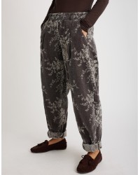 Pantalone Jacquard Floreale