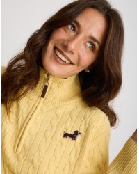 Maglione Treccia Bassotto Zip