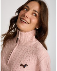 Maglione Treccia Bassotto Zip