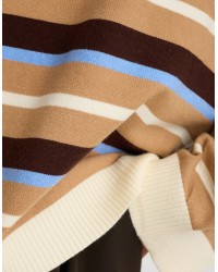 Maglione Over Righe Multicolor