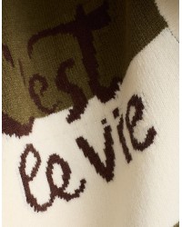 Cardigan Righe C'est La Vie