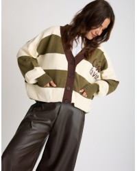 Cardigan Righe C'est La Vie