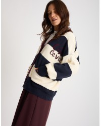Cardigan Righe C'est La Vie